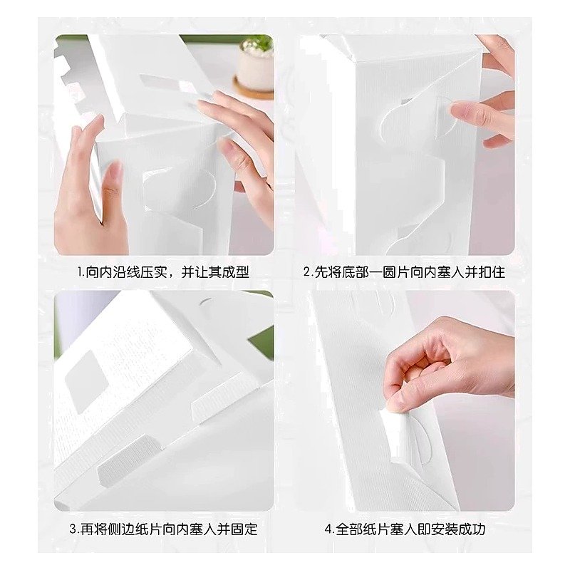 Plastic Desktop Storage Bookends for School Office Event and Retail Use