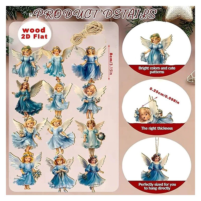 Wood Vintage Stationery Item for Holiday School Office and Event Use