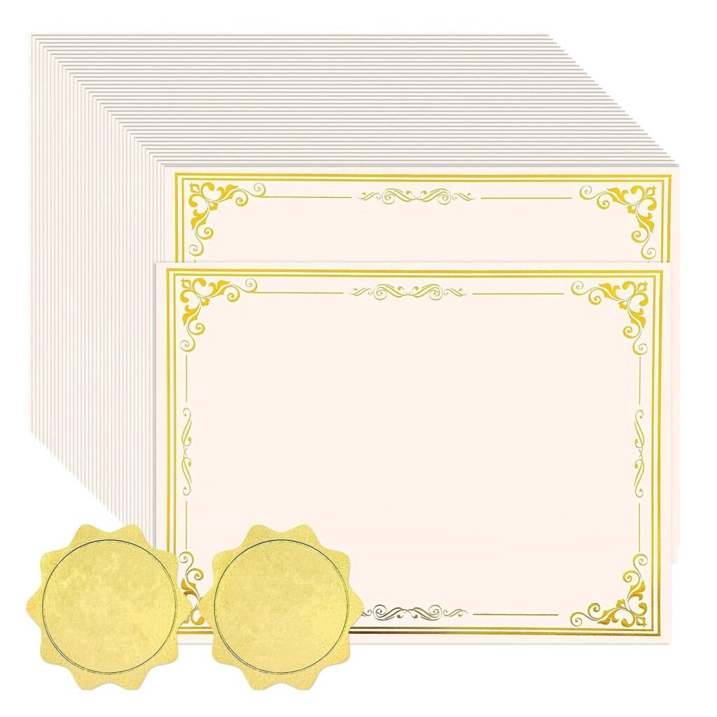 8.5x11 Blank Stationery Item for School Office Event and Retail Use