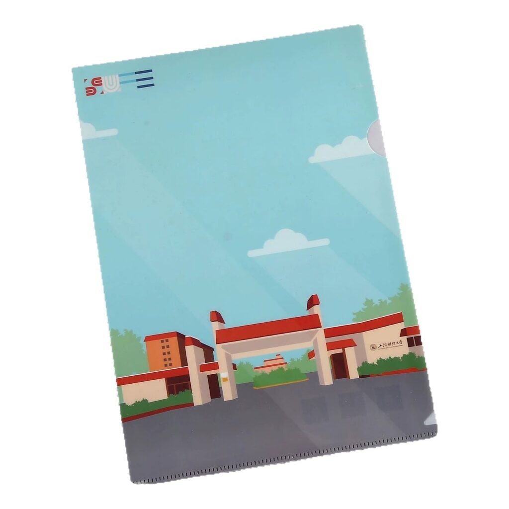 A4 Plastic Cartoon Document Folder for School Office Event and Retail Use