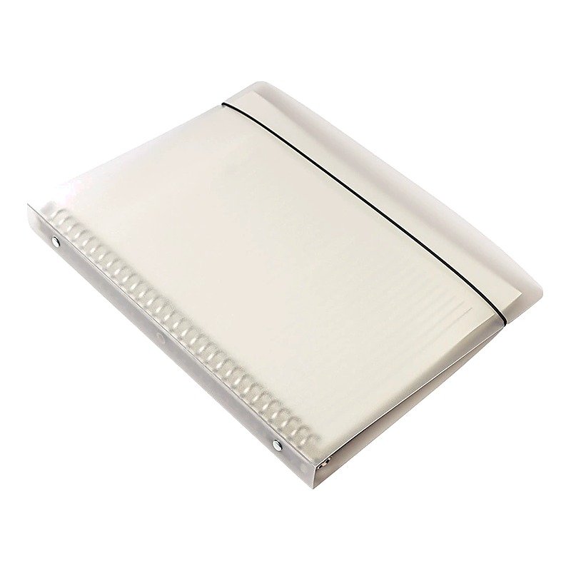 Custom Logo A4 Loose-leaf Clear Loose Leaf Binder for School Office Event and Retail Use