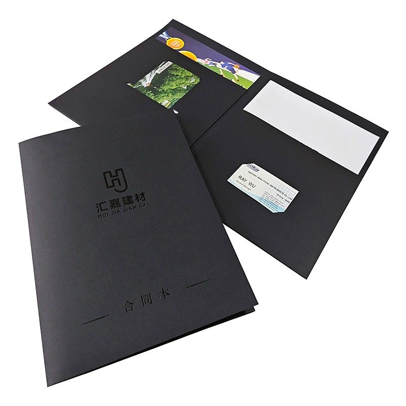 Custom Logo A4 Paper Clipboard Folder Portfolio for School Office Event and Retail Use