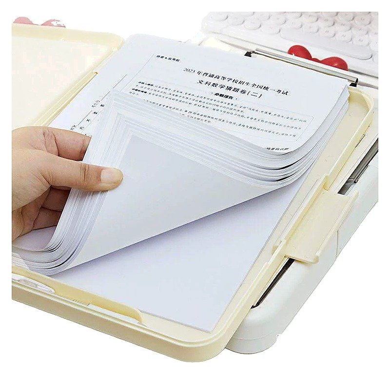 Custom Logo A4 Plastic Clear Document Folder for School Office Event and Retail Use Desktop