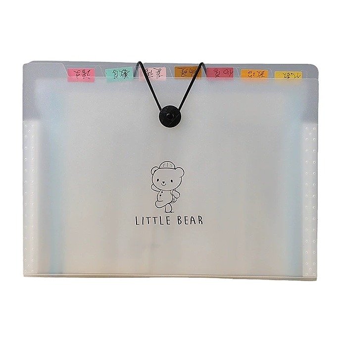 Custom Logo A4 Plastic Storage Document Folder for School Office Event and Retail Edition EC