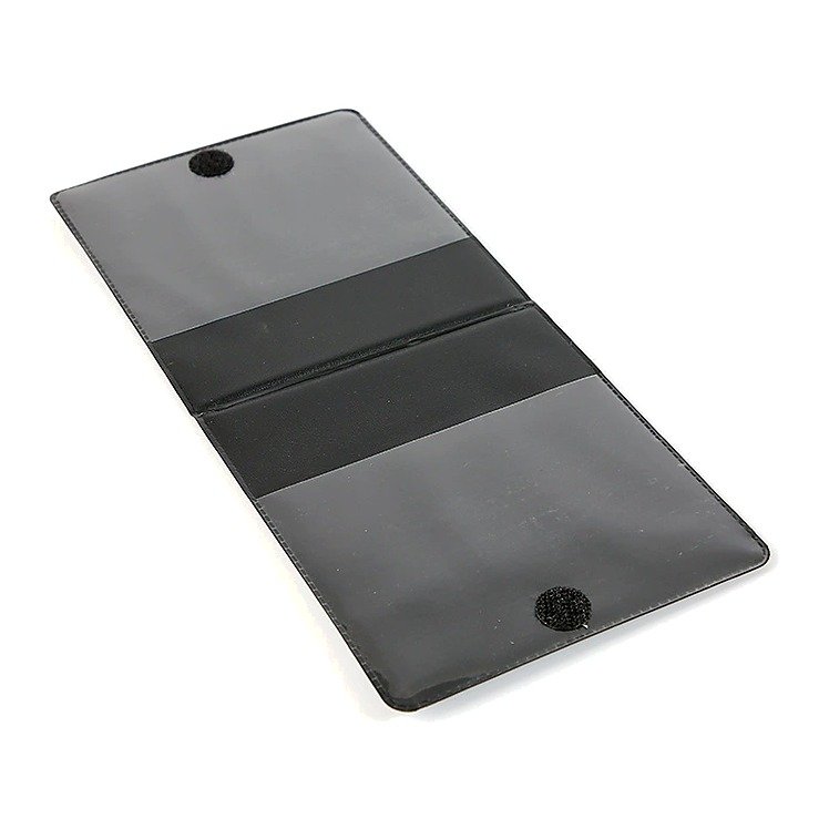 Custom Logo Black Business Wallet for School Office Event and Retail Use