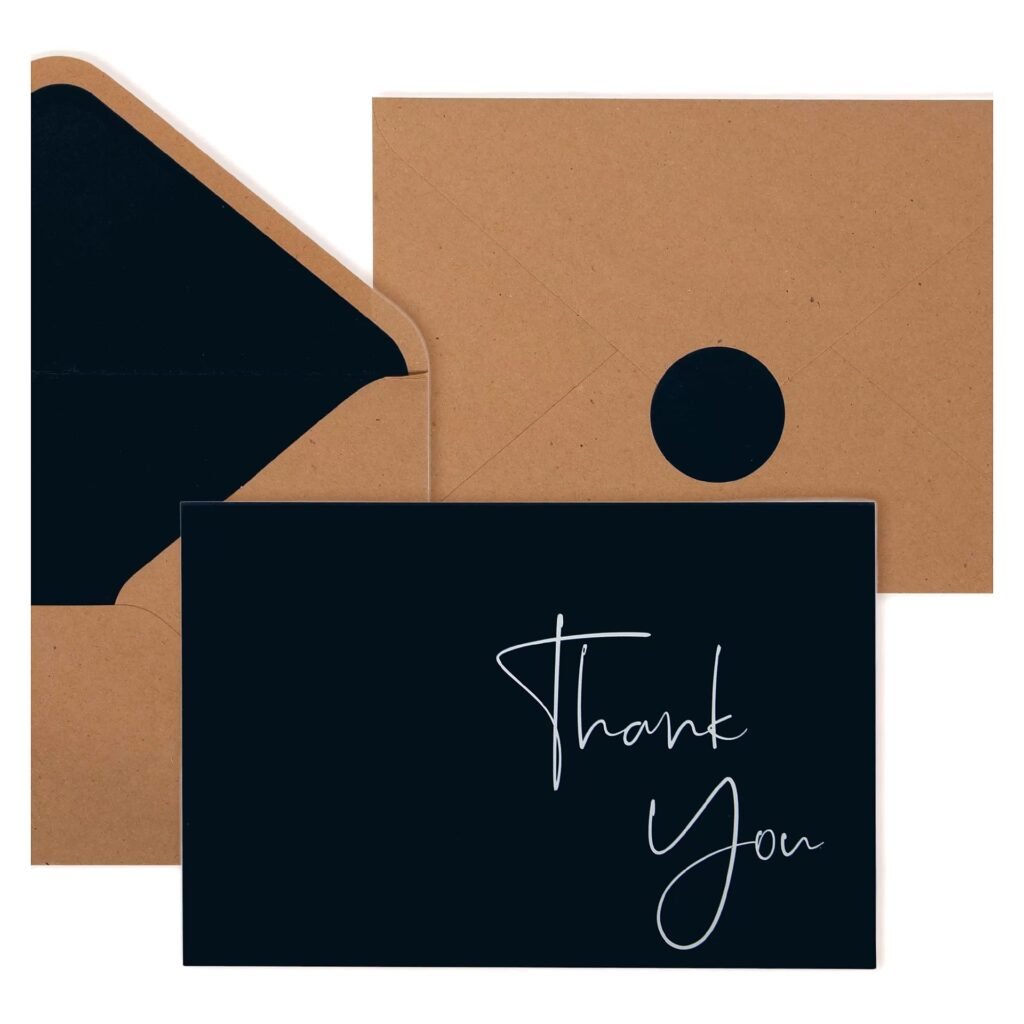 Custom Logo Kraft Paper Blank Minimalist Stationery Item for School Office Event and Retail