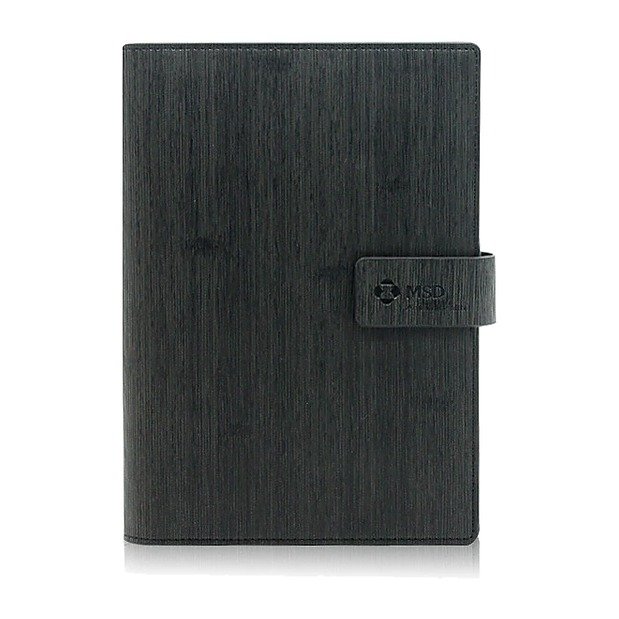 Custom Logo Loose-leaf Business Locking Journal for Gift School and Office Use
