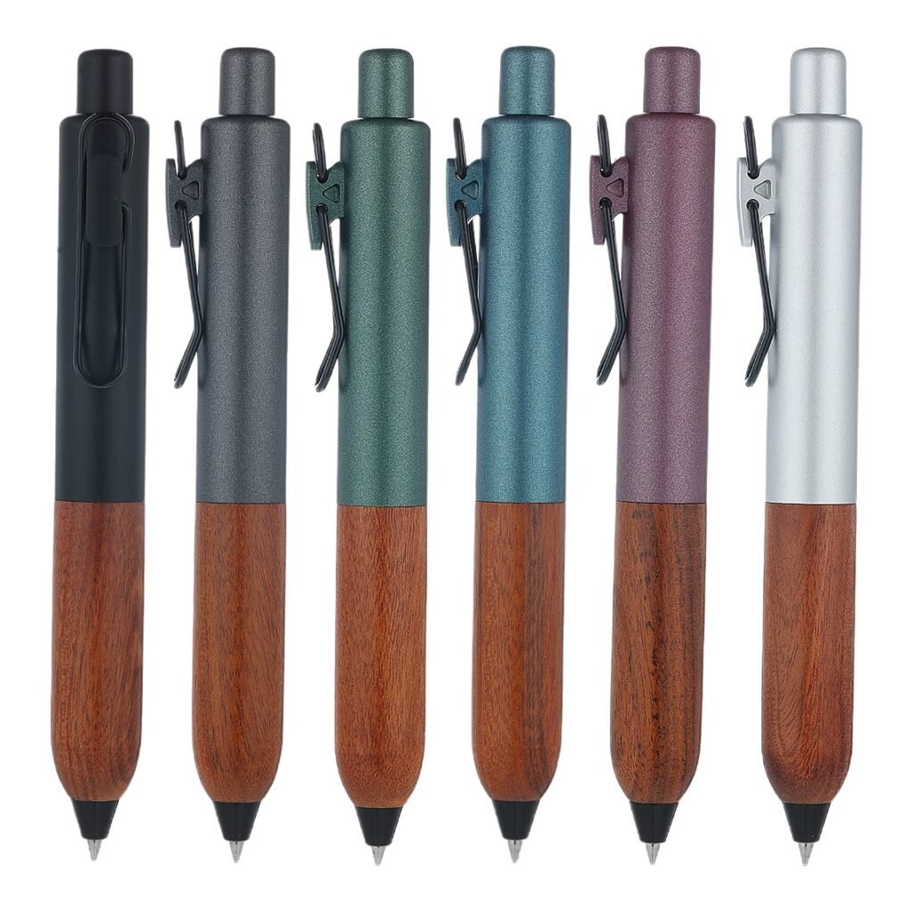 Custom Logo Metal Gel Pen for School Office Event and Gift Use