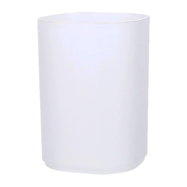 Custom Logo Minimalist Clear Desk Pen Holder Organizer for School Office Event and Retail Use