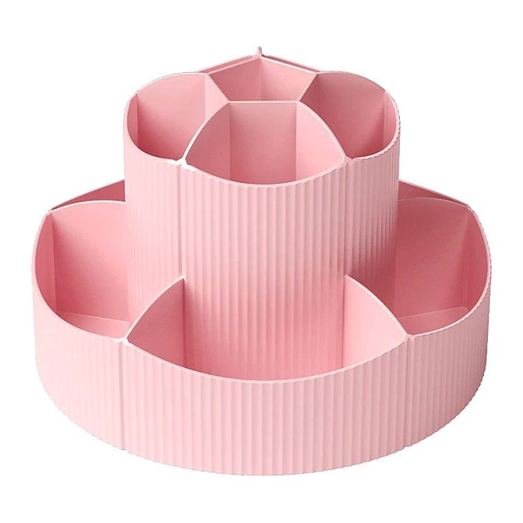 Custom Logo Plastic Cute Desktop Desk Pen Holder Organizer for School Office Event and