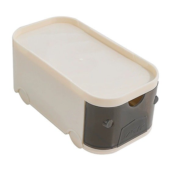Custom Logo Plastic Desktop Desk Pen Holder Organizer for School Office Event and Retail Use