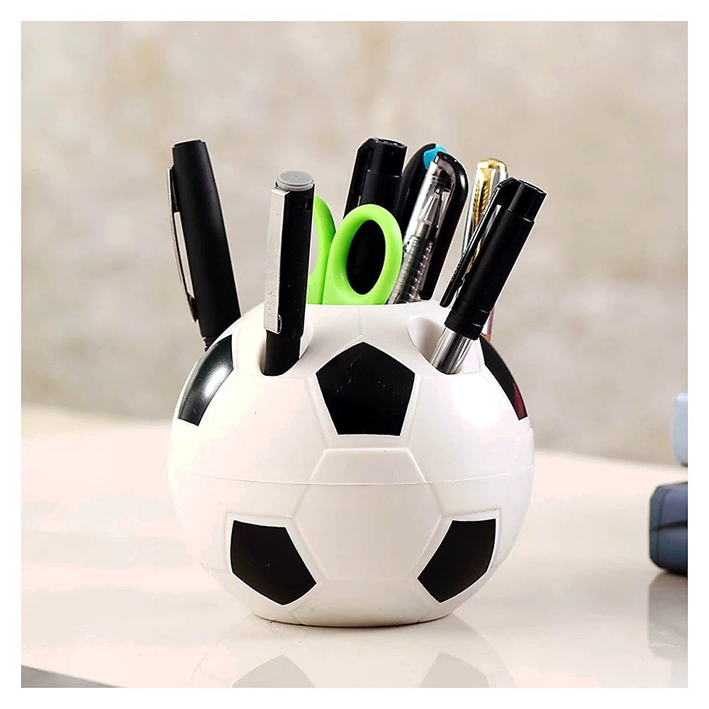 Custom Logo Plastic Desktop Pen Holder for School Office Event and Retail Use