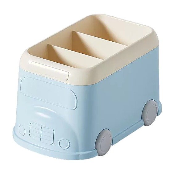 Custom Logo Plastic Minimalist Cute Desk Pen Holder Organizer for School Office Event and