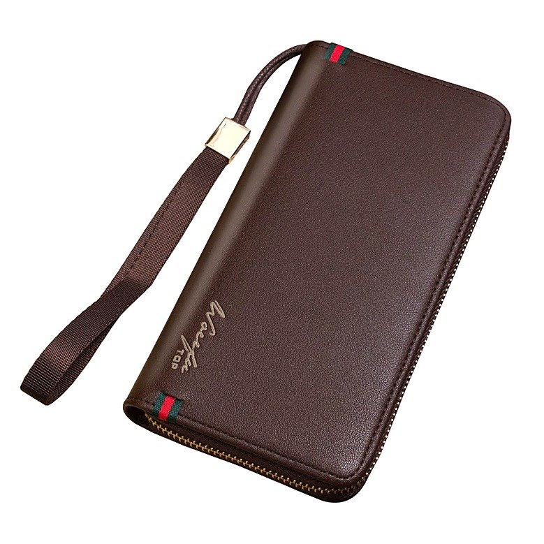 Custom Logo PU Leather Wallet for School Office Event and Retail Use