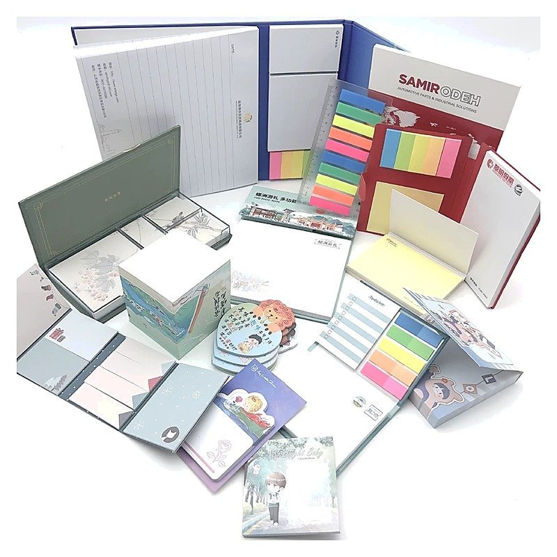 Custom Cute Memo Sticky Notes Pads for School Office Event and Retail Use