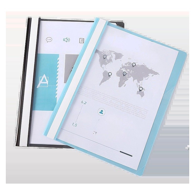Custom Logo Plastic Storage Document Folder for School Office Event and Retail Use Edition EP